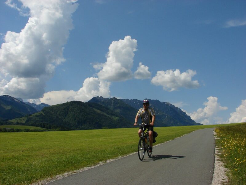 Der Isarradweg bringt Entspannung pur.