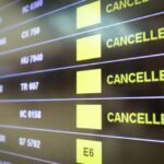 Flug gecancelt